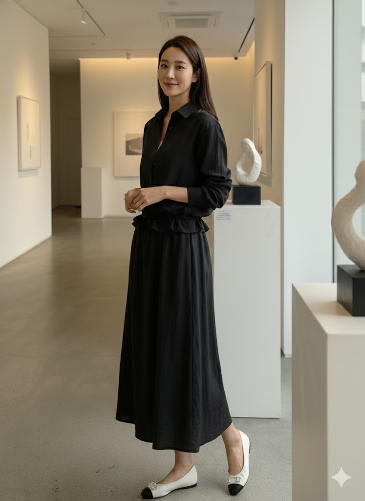 PLUS HONG-P韓國東大門代購女士新款推薦襯衫蕾絲衫荷葉邊LORA FAMILY/PLUS HONG襯衫/蕾絲衫