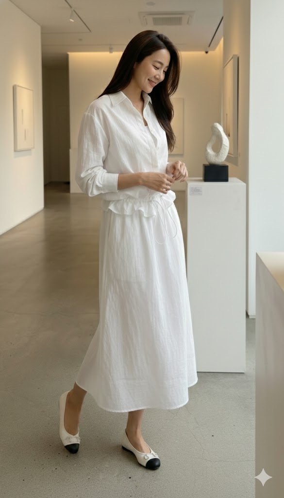 PLUS HONG-P韓國東大門代購女士新款推薦襯衫蕾絲衫荷葉邊LORA FAMILY/PLUS HONG襯衫/蕾絲衫