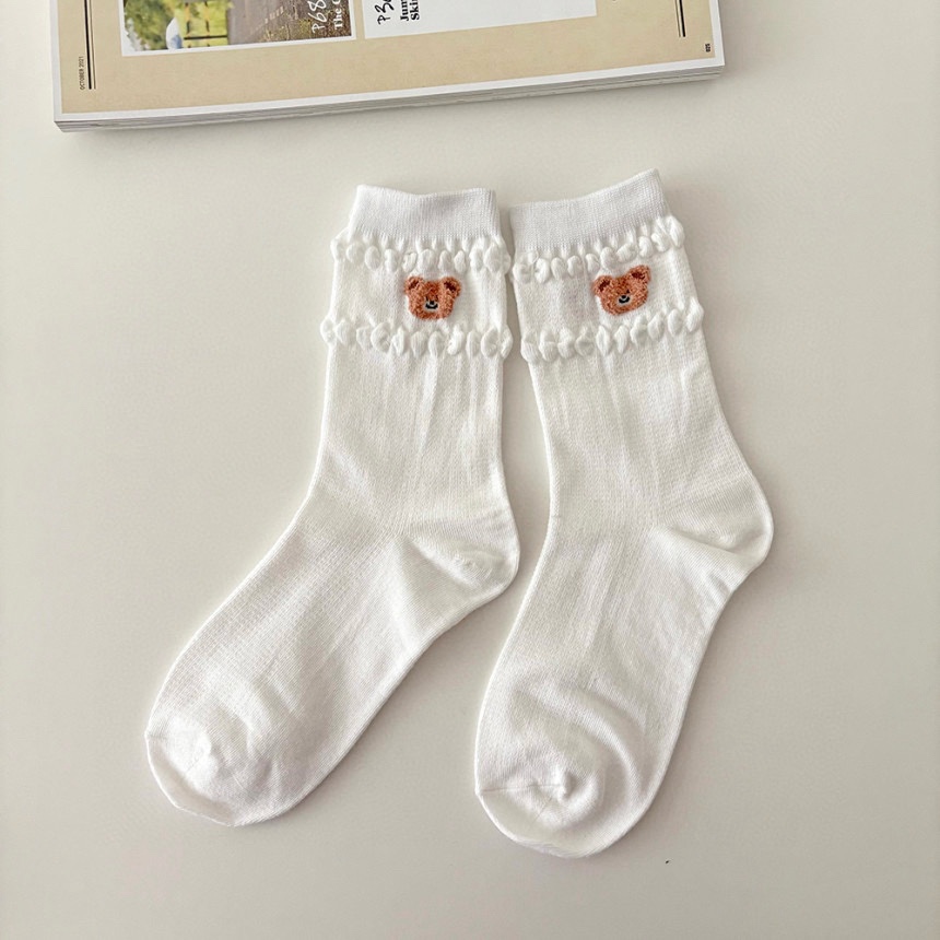 CACTUS-Q韓國直郵女士新款時尚熱賣推薦職業休閑26春夏襪子CACTUS十雙起/可混搭襪子圖色1