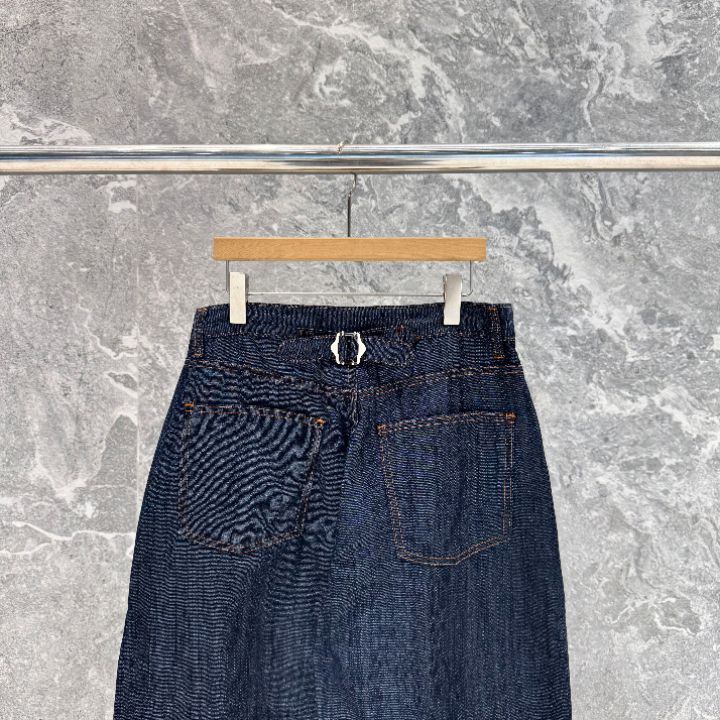 ROOKIE BUD韓國直郵實拍女士新款人氣休閑職業牛仔褲褶裥ROOKIE BUD-P牛仔褲