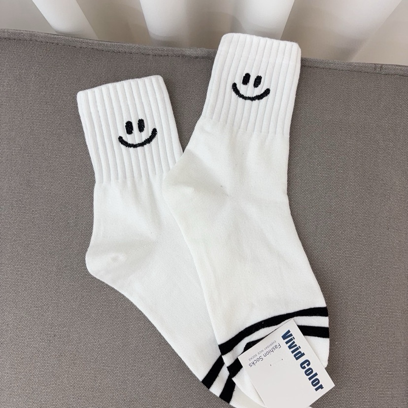 CACTUS-Q韓國代購女士新款推薦時尚熱賣26春夏休閑職業襪子CACTUS十雙起/可混搭襪子圖色1