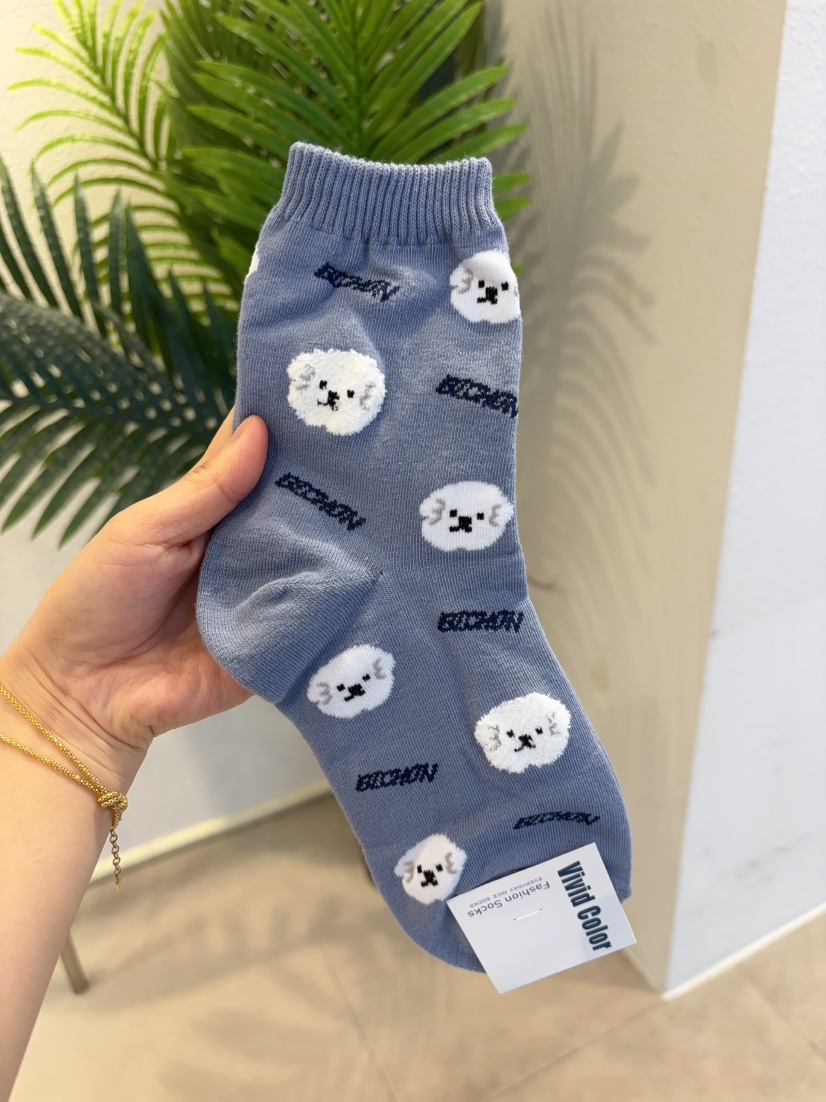 CACTUS-Q韓國直郵實拍女士新品熱賣時尚職業推薦人氣襪子CACTUS十雙起/可混搭襪子圖色4