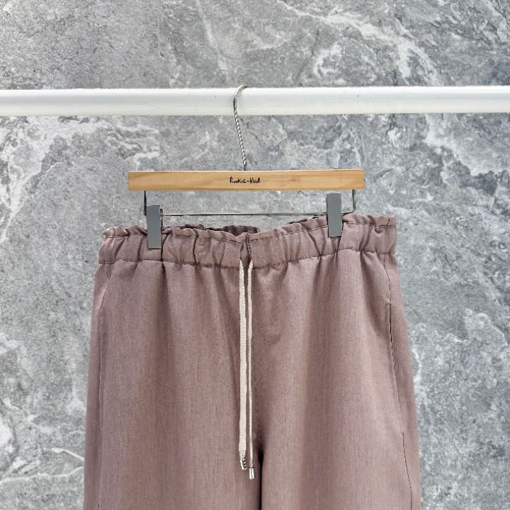 ROOKIE BUD韓國代購女裝新款26春夏推薦人氣熱賣休閑褲褶皺ROOKIE BUD-P休閑褲