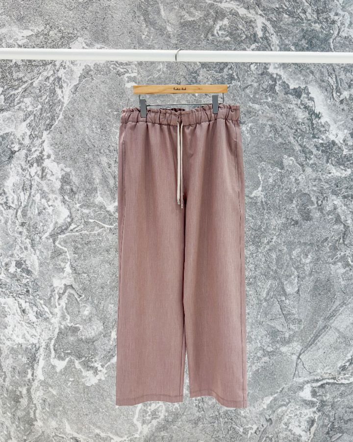 ROOKIE BUD韓國代購女裝新款26春夏推薦人氣熱賣休閑褲褶皺ROOKIE BUD-P休閑褲圖色2