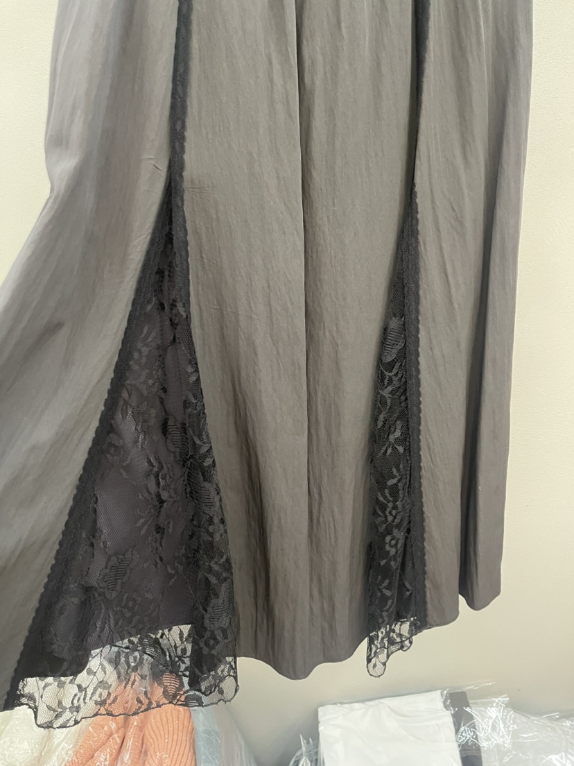 PLUS HONG-P韓國直郵女士新款推薦職業半身裙中短裙蕾絲LORA FAMILY/PLUS HONG半身裙/中短裙