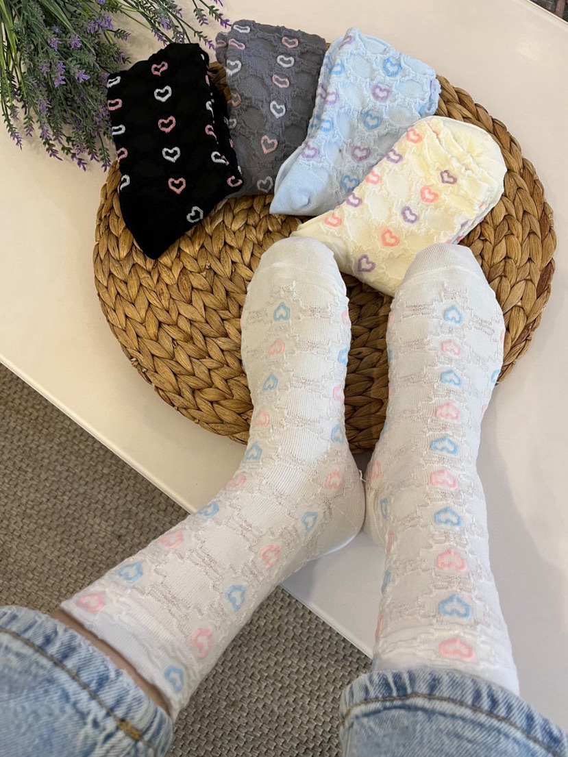 CACTUS-Q韓國代購女裝新款時尚休閑26春夏推薦熱賣人氣襪子CACTUS十雙起/可混搭襪子