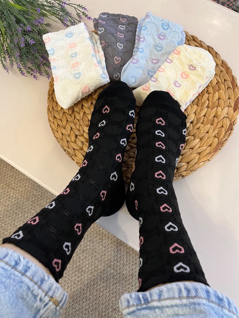 CACTUS-Q韓國代購女裝新款時尚休閑26春夏推薦熱賣人氣襪子CACTUS十雙起/可混搭襪子