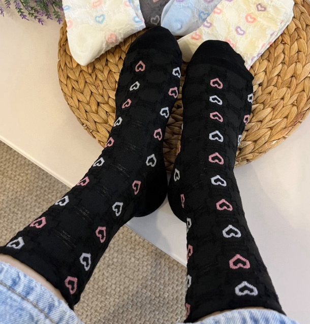 CACTUS-Q韓國代購女裝新款時尚休閑26春夏推薦熱賣人氣襪子CACTUS十雙起/可混搭襪子圖色3