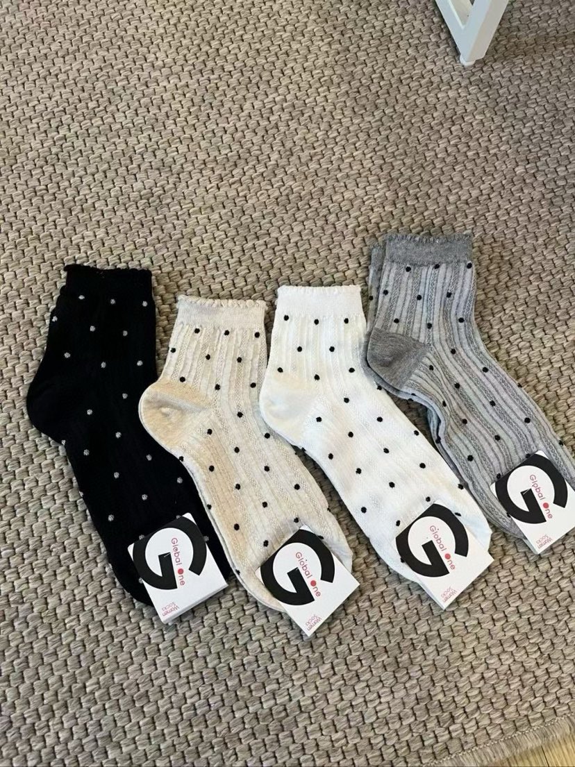 CACTUS-Q韓國東大門代購女裝新款熱賣推薦人氣時尚26春夏襪子CACTUS十雙起/可混搭襪子