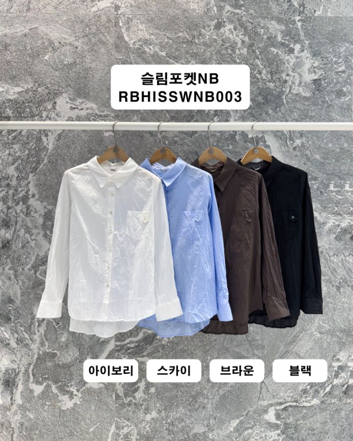 ROOKIE BUD韓國代購女士新款職業人氣熱賣襯衫蕾絲衫口袋ROOKIE BUD-P襯衫/蕾絲衫