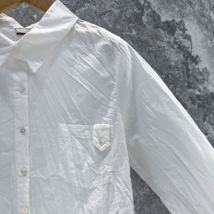 ROOKIE BUD韓國代購女士新款職業人氣熱賣襯衫蕾絲衫口袋ROOKIE BUD-P襯衫/蕾絲衫