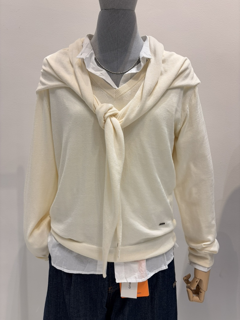 ROOKIE BUD韓國東大門代購女裝新品職業休閑針織衫不含披肩ROOKIE BUD-L針織衫圖色3