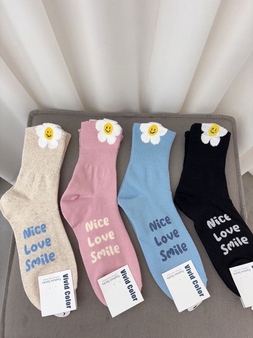 CACTUS-Q韓國東大門直郵女裝新品休閑推薦熱賣職業26春夏襪子CACTUS十雙起/可混搭襪子