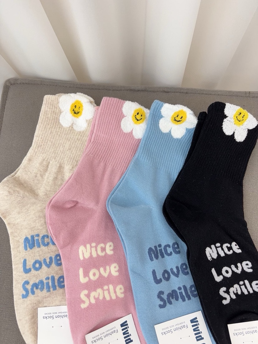 CACTUS-Q韓國東大門直郵女裝新品休閑推薦熱賣職業26春夏襪子CACTUS十雙起/可混搭襪子