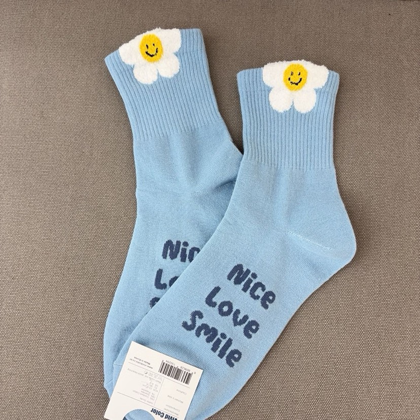 CACTUS-Q韓國東大門直郵女裝新品休閑推薦熱賣職業26春夏襪子CACTUS十雙起/可混搭襪子圖色3