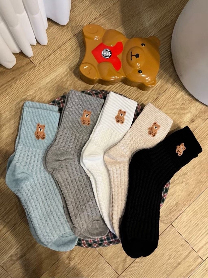 CACTUS-Q韓國東大門代購女裝新款時尚休閑職業人氣26春夏襪子CACTUS十雙起/可混搭襪子