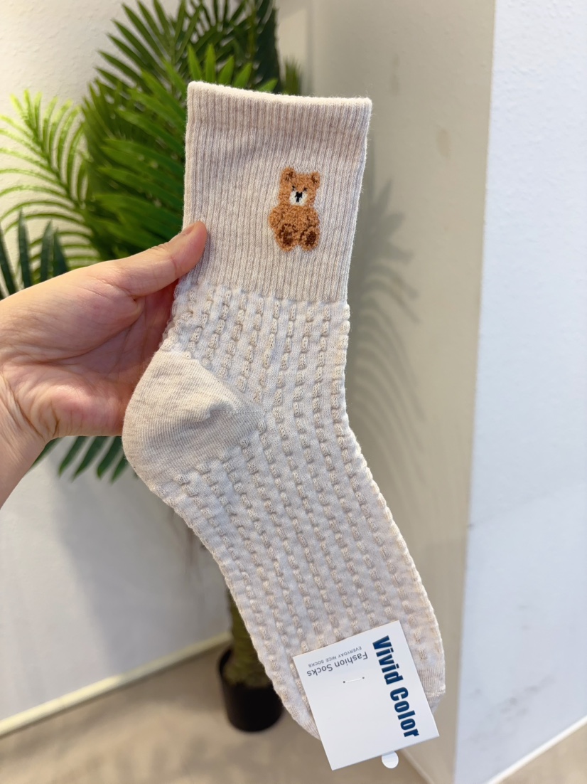 CACTUS-Q韓國東大門代購女裝新款時尚休閑職業人氣26春夏襪子CACTUS十雙起/可混搭襪子圖色2