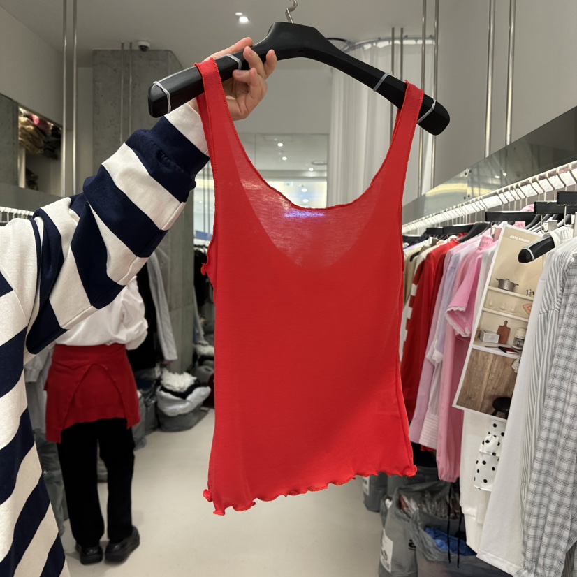 ARTE STUDIO/ATTENTION EDITORIAL韓國東大門直郵女士新品時尚吊帶背心不含內搭ARTE STUDIO/ATTENTION EDITORIAL吊帶/背心