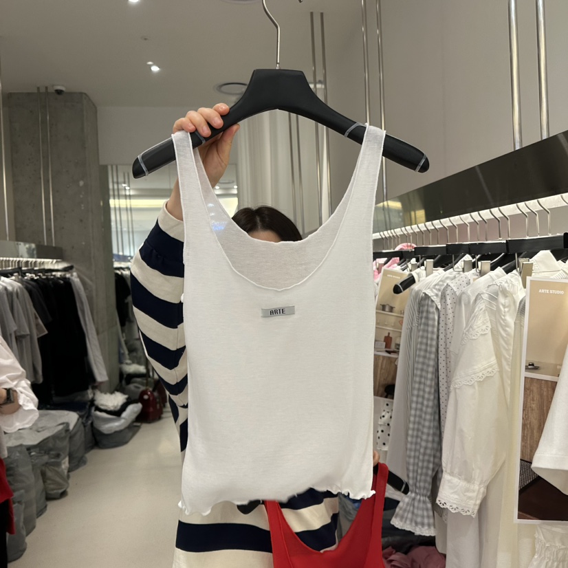 ARTE STUDIO/ATTENTION EDITORIAL韓國東大門直郵女士新品時尚吊帶背心不含內搭ARTE STUDIO/ATTENTION EDITORIAL吊帶/背心圖色2