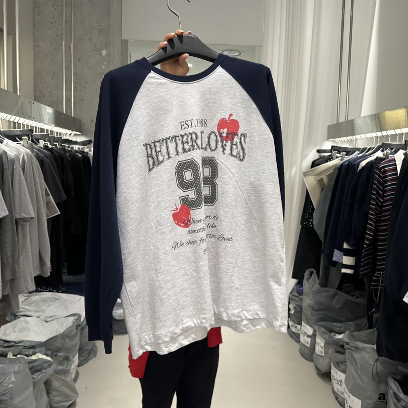 ARTE STUDIO/ATTENTION EDITORIAL韓國東大門代購女士新款人氣長袖T恤ARTE STUDIO/ATTENTION EDITORIAL長袖T恤圖色3