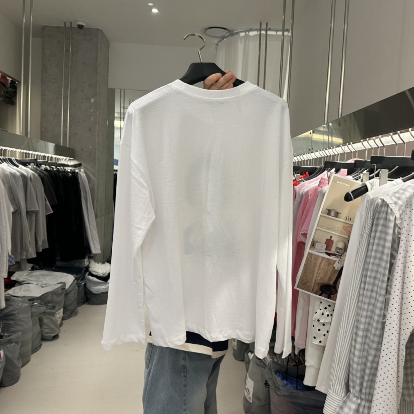 ARTE STUDIO/ATTENTION EDITORIAL韓國直郵實拍女士新品推薦長袖T恤ARTE STUDIO/ATTENTION EDITORIAL長袖T恤