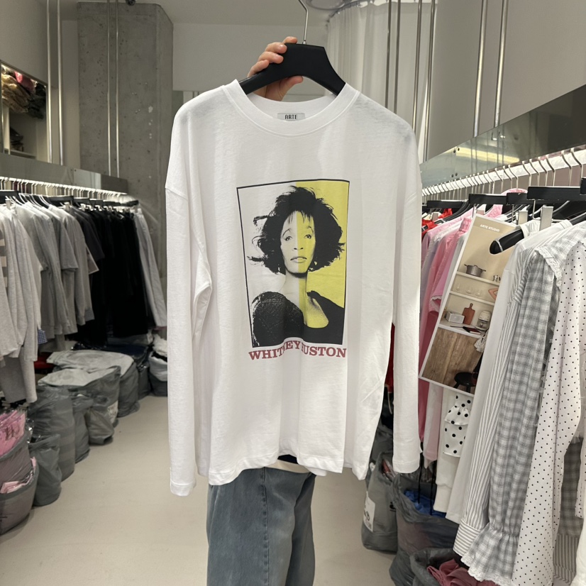 ARTE STUDIO/ATTENTION EDITORIAL韓國直郵實拍女士新品推薦長袖T恤ARTE STUDIO/ATTENTION EDITORIAL長袖T恤圖色1