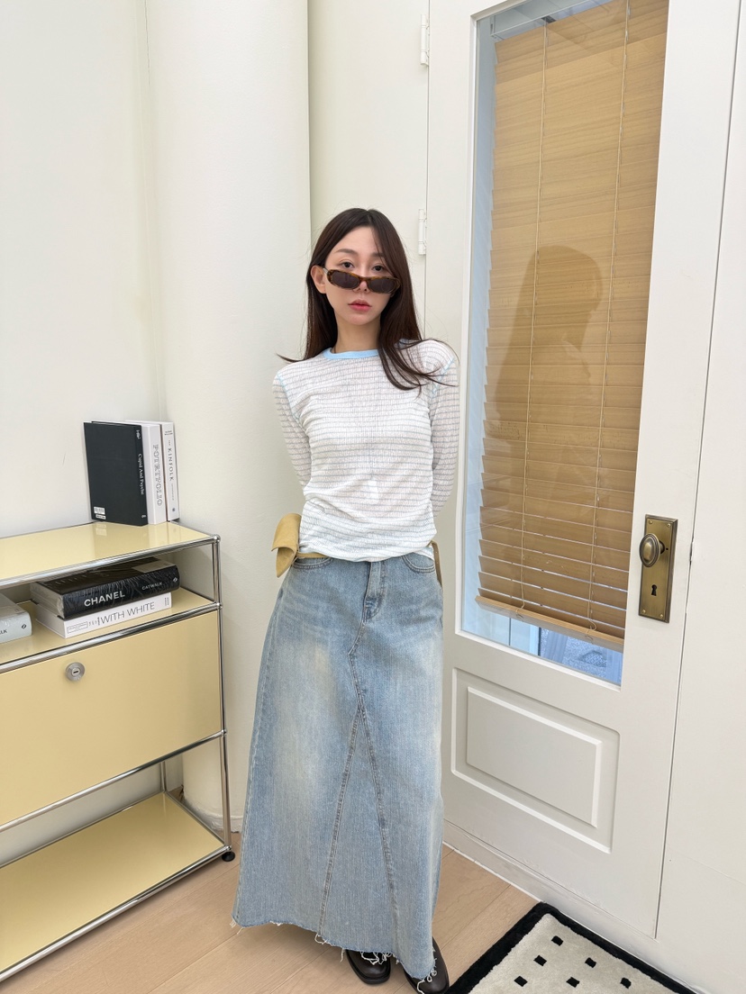 LUMIPLE韓國東大門代購女裝新品職業時尚人氣熱賣26春夏長裙LUMIPLE長裙