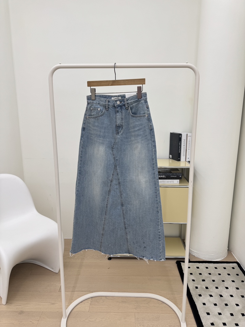 LUMIPLE韓國東大門代購女裝新品職業時尚人氣熱賣26春夏長裙LUMIPLE長裙圖色1