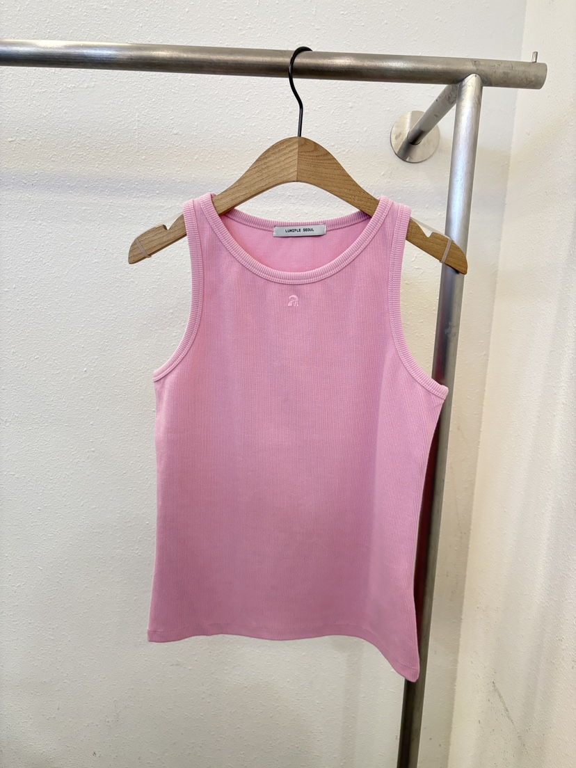 LUMIPLE韓國東大門直郵女裝新品推薦職業時尚吊帶背心刺繡LUMIPLE吊帶/背心圖色2