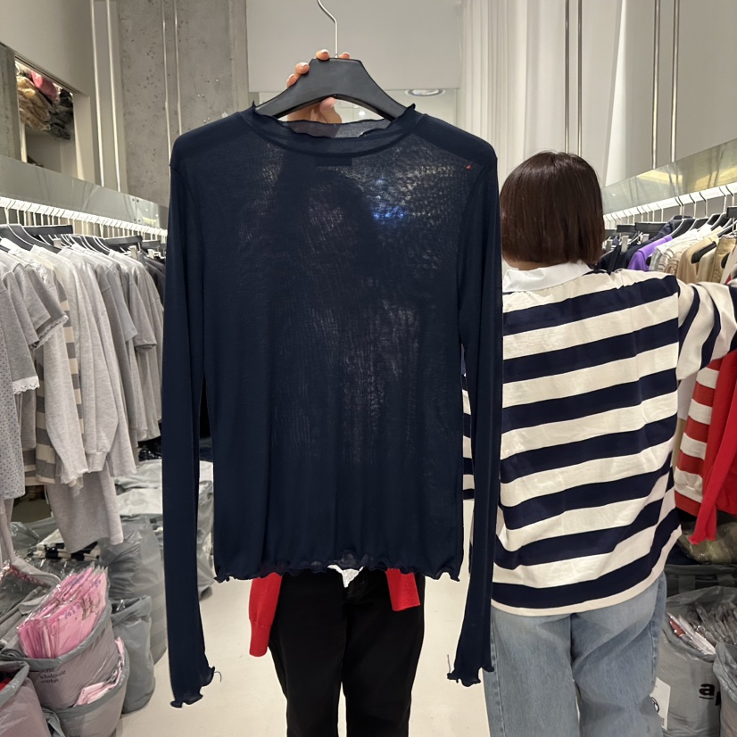 ARTE STUDIO/ATTENTION EDITORIAL韓國直郵女士新品26春夏長袖T恤ARTE STUDIO/ATTENTION EDITORIAL長袖T恤圖色3