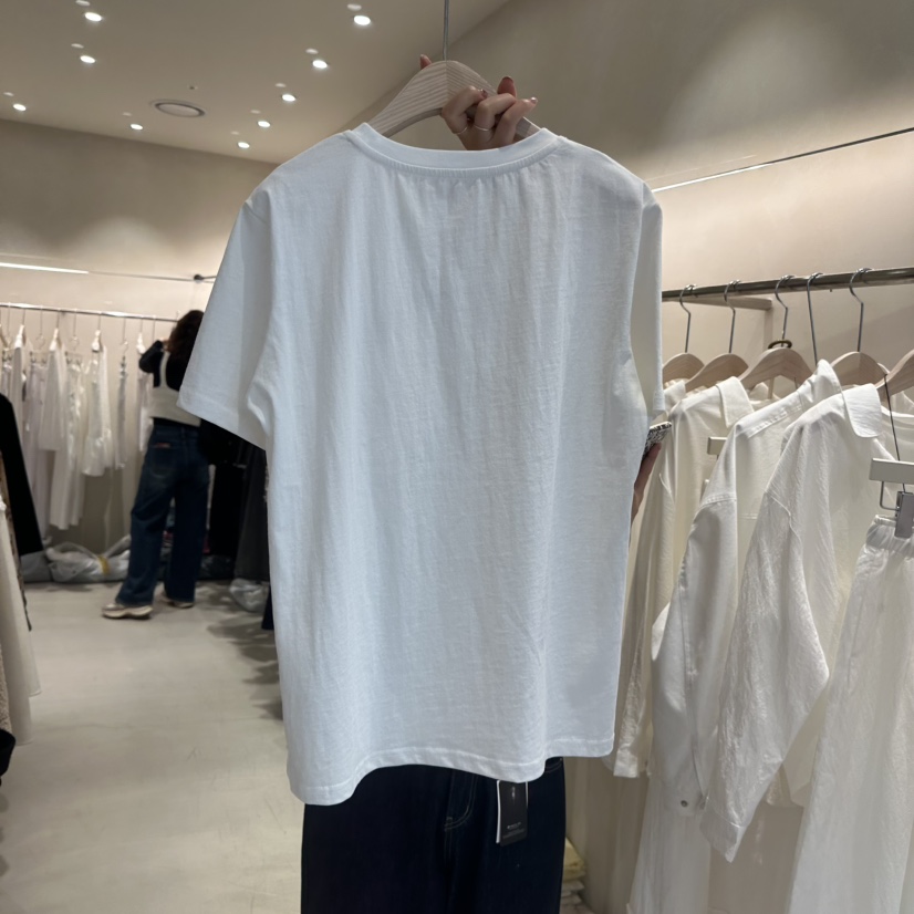 Color B韓國直郵女裝新款休閑時尚職業推薦26春夏熱賣T恤Color BT恤