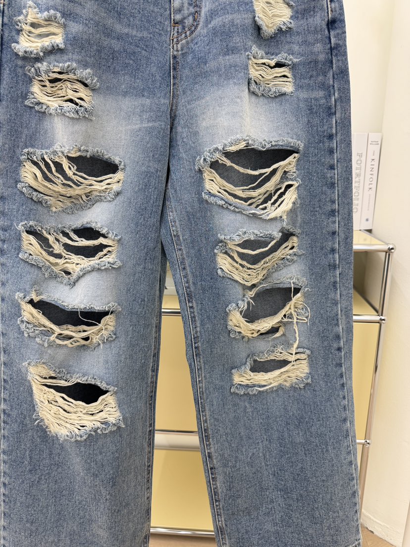 LUMIPLE韓國直郵實拍女士新款熱賣人氣26春夏職業休閑牛仔褲LUMIPLE牛仔褲