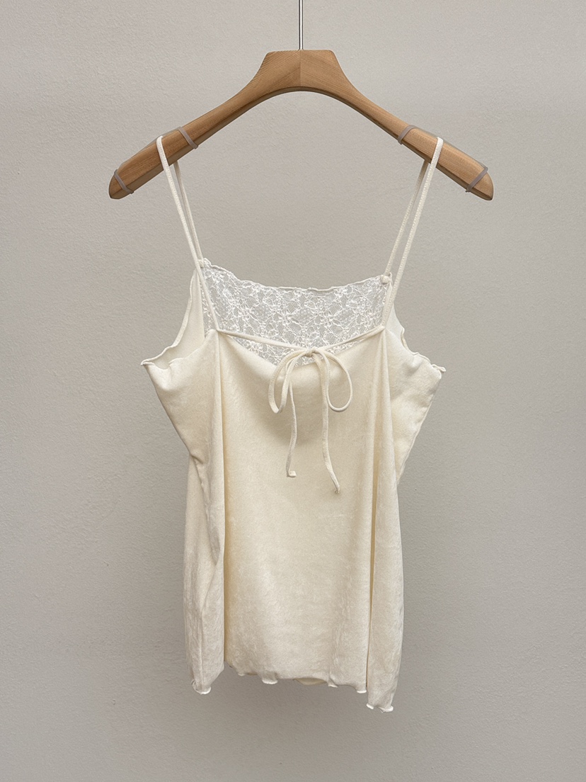 EFFERVESCENT韓國東大門直郵女士新款休閑吊帶背心天鵝絨evc/effervescent吊帶/背心