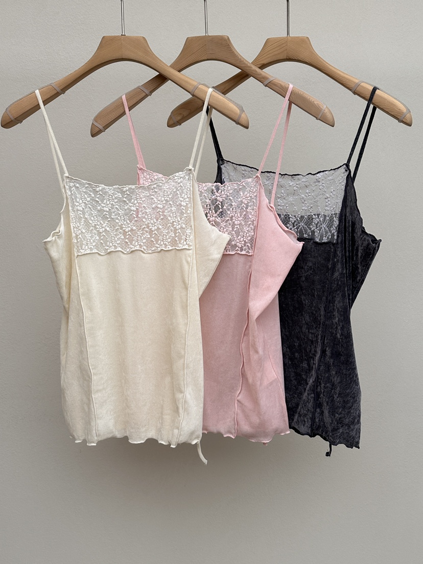 EFFERVESCENT韓國東大門直郵女士新款休閑吊帶背心天鵝絨evc/effervescent吊帶/背心