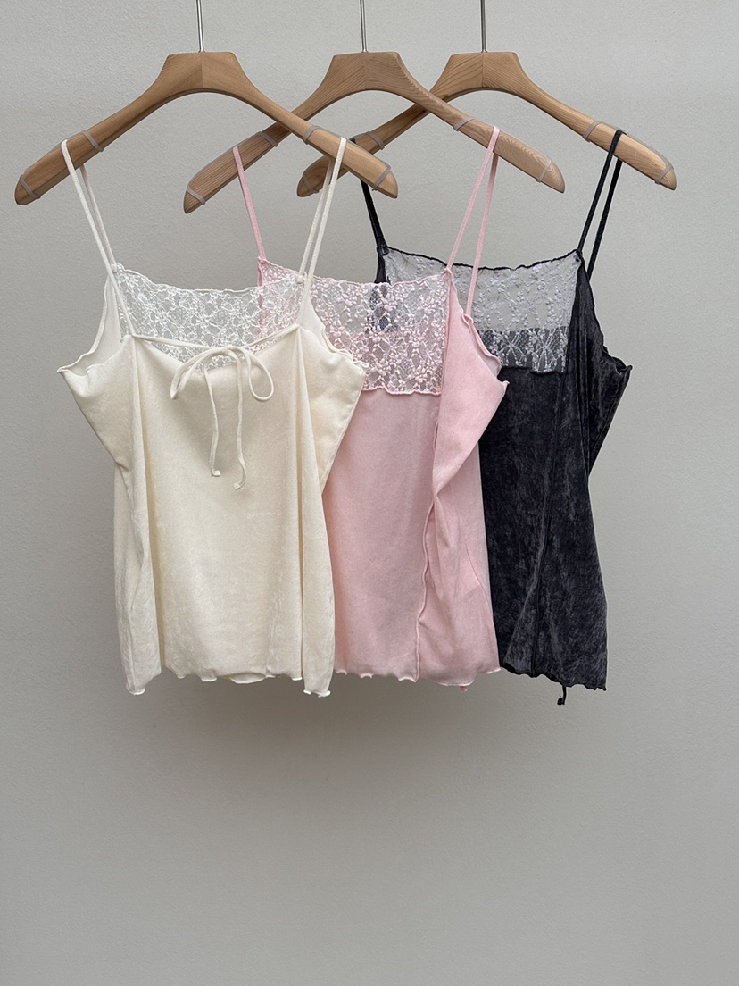 EFFERVESCENT韓國東大門直郵女士新款休閑吊帶背心天鵝絨evc/effervescent吊帶/背心