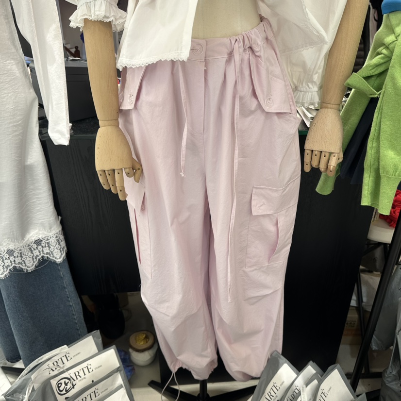ARTE STUDIO/ATTENTION EDITORIAL韓國東大門代購女裝新款推薦休閑褲工裝褲ARTE STUDIO/ATTENTION EDITORIAL休閑褲圖色3