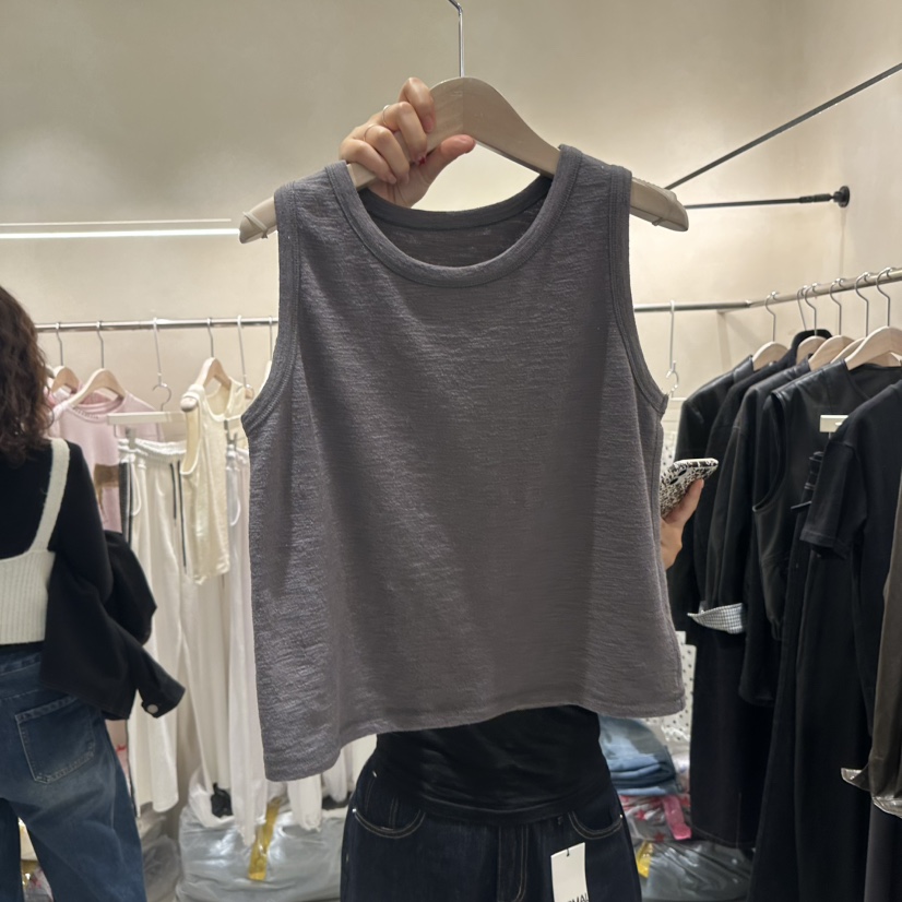 Color B韓國直郵女裝新款人氣26春夏熱賣時尚職業吊帶背心Color B吊帶/背心圖色2