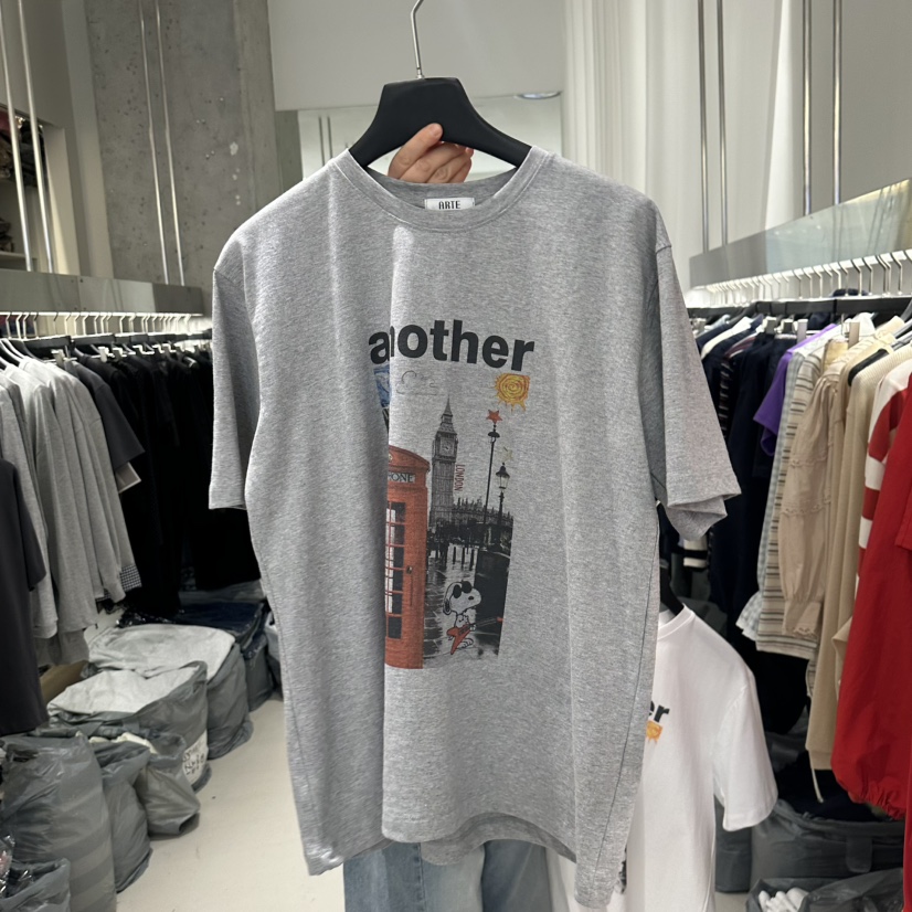 ARTE STUDIO/ATTENTION EDITORIAL韓國代購女士新款休閑T恤ARTE STUDIO/ATTENTION EDITORIALT恤圖色2