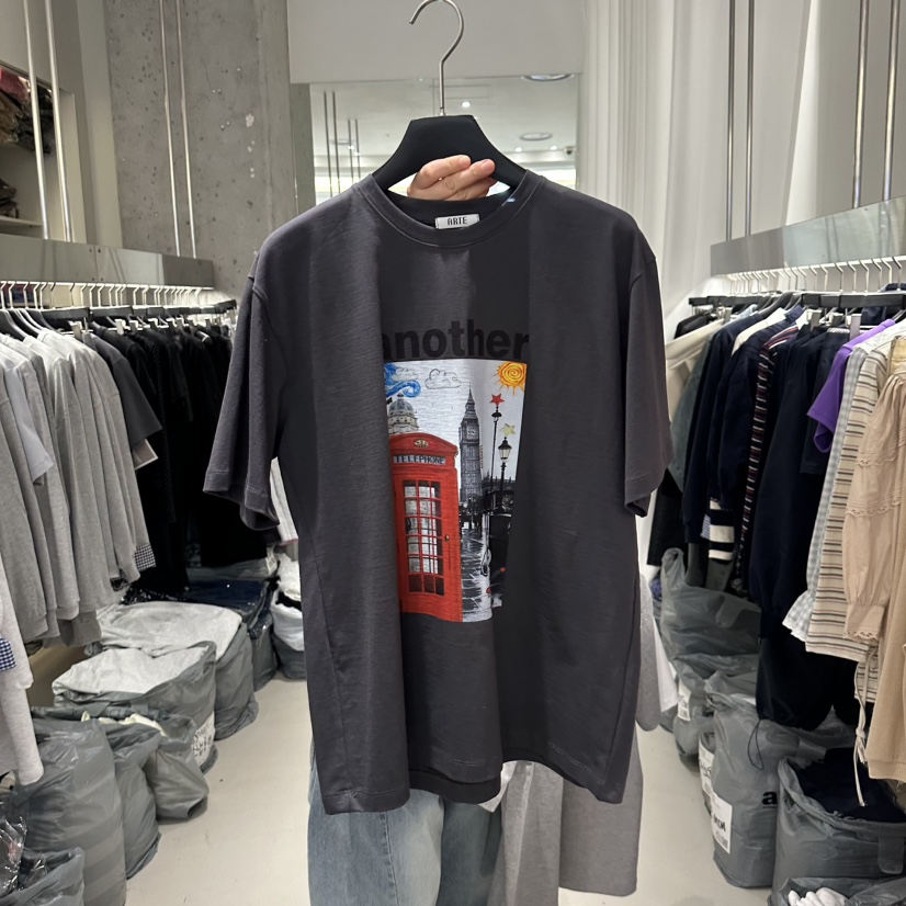 ARTE STUDIO/ATTENTION EDITORIAL韓國代購女士新款休閑T恤ARTE STUDIO/ATTENTION EDITORIALT恤圖色3