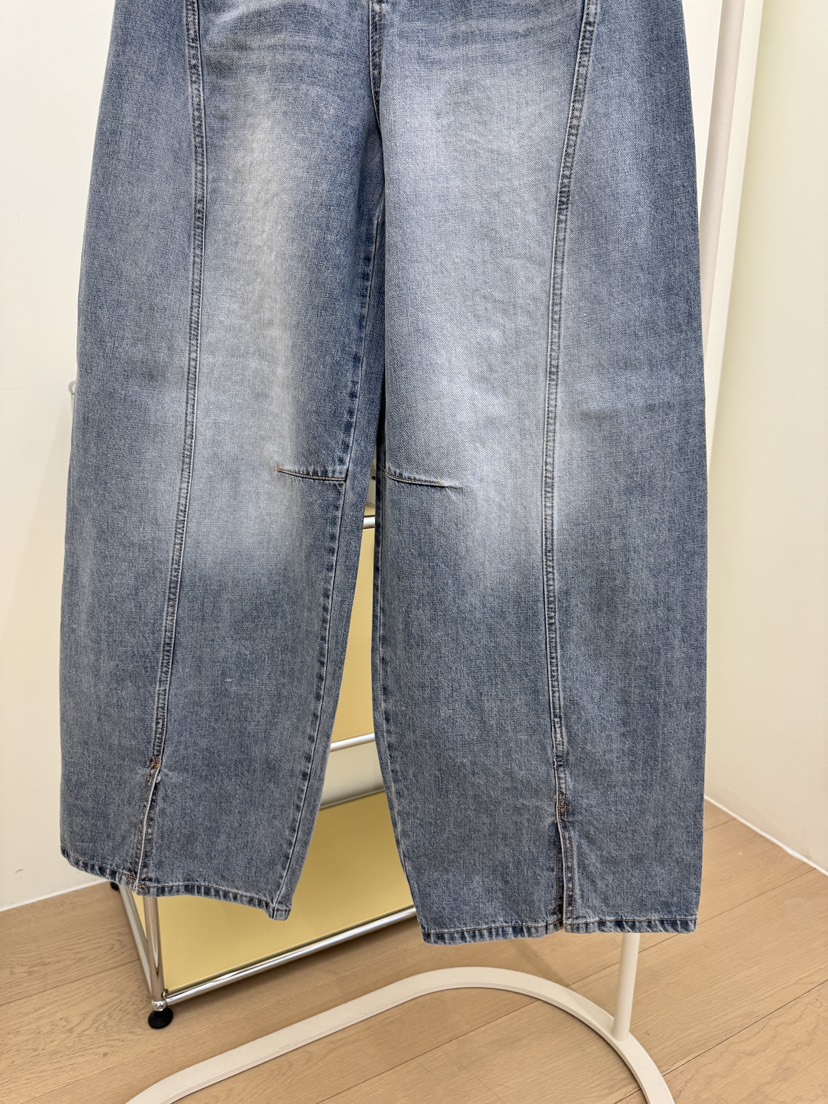 LUMIPLE韓國東大門代購女裝新款熱賣時尚26春夏休閑牛仔褲LUMIPLE牛仔褲