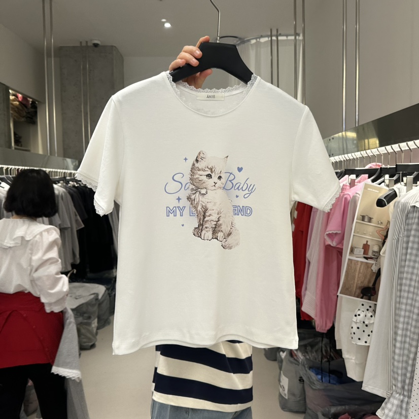 ARTE STUDIO/ATTENTION EDITORIAL韓國東大門代購女裝新款熱賣T恤ARTE STUDIO/ATTENTION EDITORIALT恤圖色3