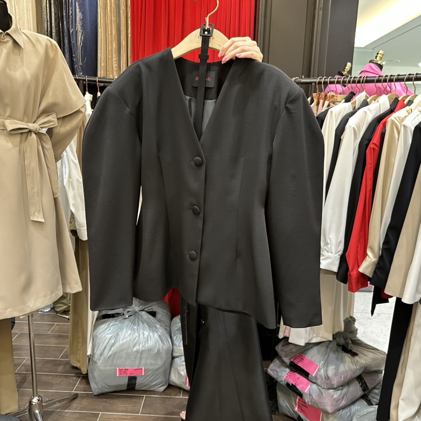 HERISH韓國直郵女士新款推薦休閑時尚人氣26春夏夾克含腰帶Herish夾克圖色2