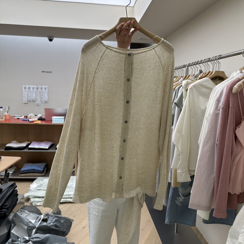 EFFERVESCENT韓國東大門代購女裝新款熱賣休閑針織衫含圍巾evc/effervescent針織衫