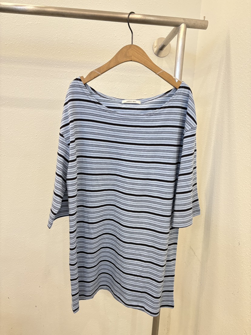 LUMIPLE韓國東大門直郵女裝新品人氣26春夏職業連衣裙條紋LUMIPLE連衣裙圖色2