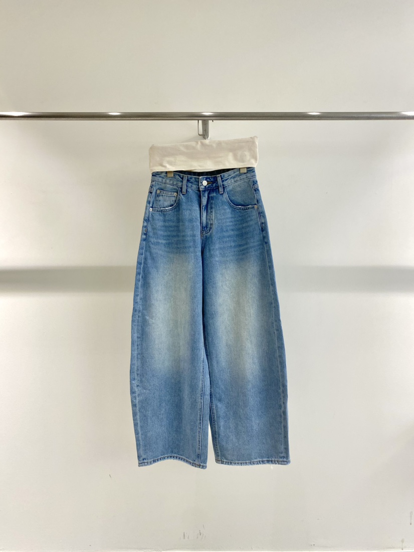 1968韓國代購女裝新款熱賣人氣26春夏職業推薦休閑牛仔褲1968/YEOUYA牛仔褲圖色1