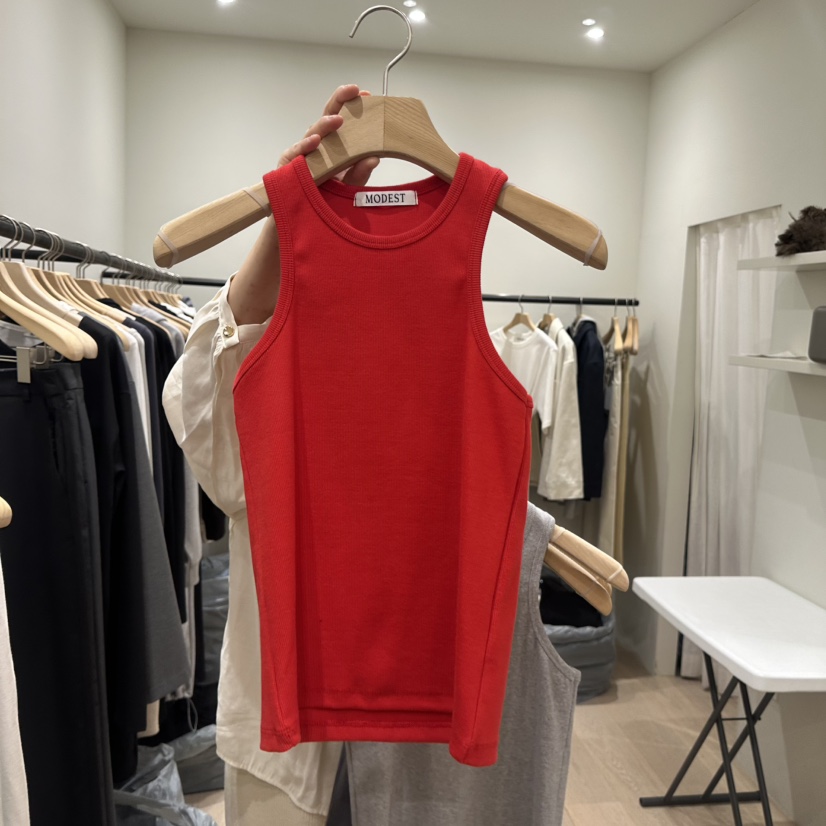 NOTTINGHAM/AVECNOUS韓國直郵女裝新款休閑熱賣吊帶背心MODEST/NOTTINGHAM吊帶/背心圖色2