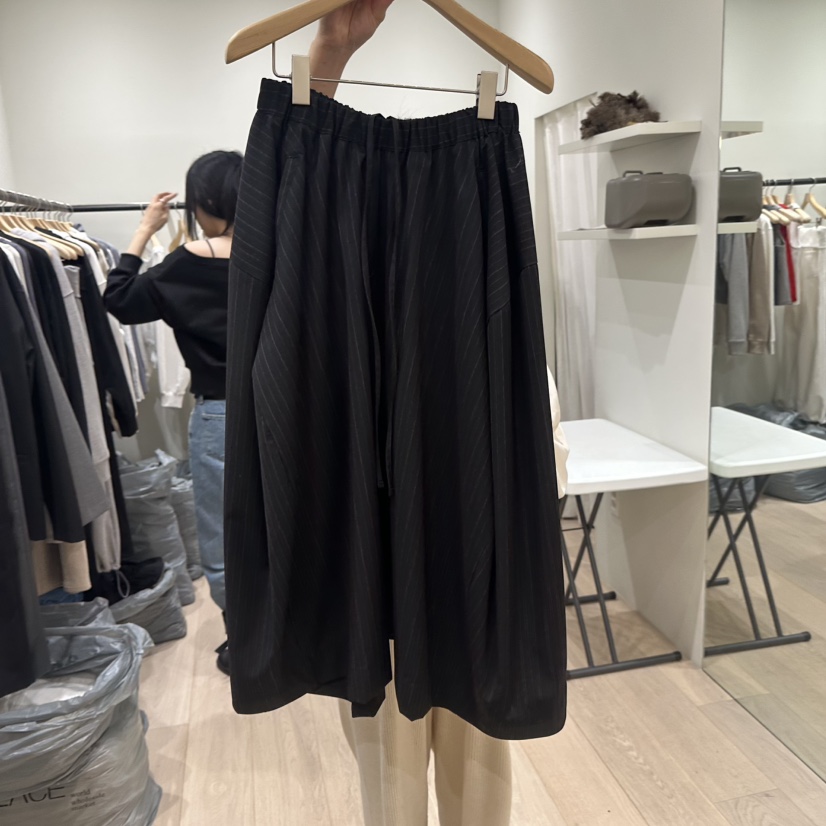 NOTTINGHAM/AVECNOUS韓國代購女士新款26春夏人氣休閑長裙MODEST/NOTTINGHAM長裙圖色2