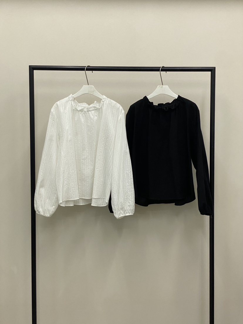 MUCH MORE/JACKPOT韓國代購女士新款26春夏熱賣襯衫蕾絲衫MUCH MORE/JACKPOT襯衫/蕾絲衫