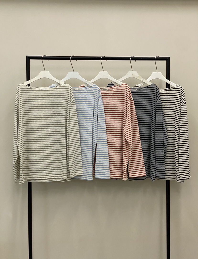 MUCH MORE/JACKPOT韓國東大門直郵女裝新款休閑長袖T恤MUCH MORE/JACKPOT長袖T恤