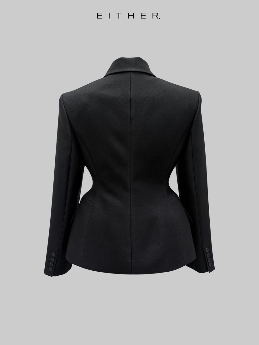 EITHER韓國東大門直郵女裝新款推薦職業人氣26春夏時尚夾克EITHER夾克
